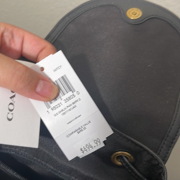 Coach X Jennifer Lopez Pennie Backpack 22 In Signature Shearling - Picture 4 of 7